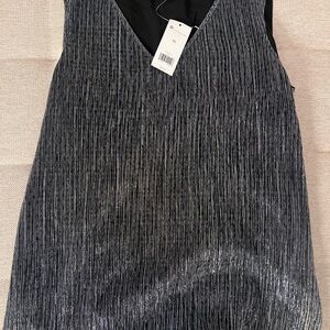 Banana Republic Shimmering Gray Blouse